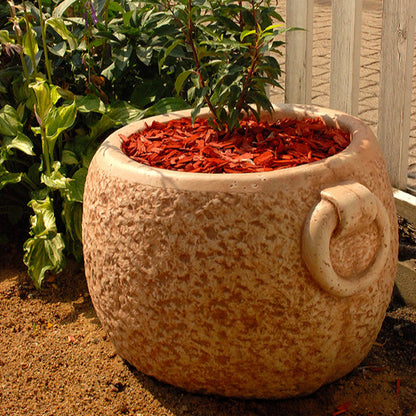 Betona puķupods, apaļš, 2046